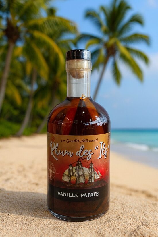 Rhum Arrangé - Vanille, Papaye 30° - 70cl
